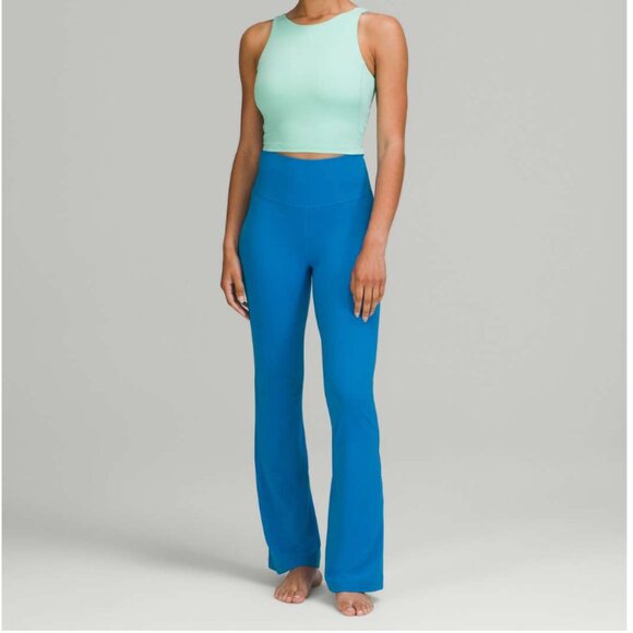 Lululemon Groove Super-High-Rise Flared Pant *Nulu Poolside (NWT) - Picture 1 of 9